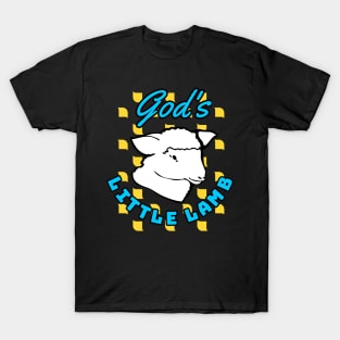 Gods little Lamb Religion Christian Children Gift T-Shirt